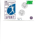 Germany - Official First Day Cover 1980 - For Sport 08.051980 -    Throwing The Spear - 1981-1990