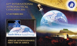 South Africa - 2011 Astronautical Congress MS (**) - Unused Stamps