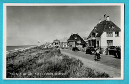 * Noordwijk Aan Zee (Zuid Holland - Nederland) * (nr 01001) Fotokaart, Photo, Koningin Astrid Boulevard, Digue, Plage - Noordwijk (aan Zee)