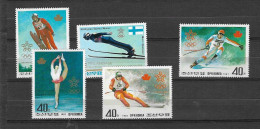 Olympische Spelen  1988 , Korea - Zegels  Postfris - Invierno 1988: Calgary
