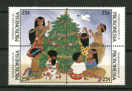 Micronesie ** N° 61 à 64 - Noël - Micronésie