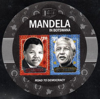 Botswana - 2021 Nelson Mandela In Botswana MS (**) - Prix Nobel