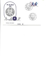 Germany - Official First Day Cover 1987 - For Sport 12.021987 -  Athletics, Relay Running - 1981-1990