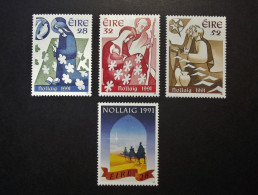 Ireland - Irelande - Eire - 1991 - Y&T N° 778 / 781  ( 4 Val.) - Christmas - Noel - Kerstmis  - MNH - Postfris - Neufs