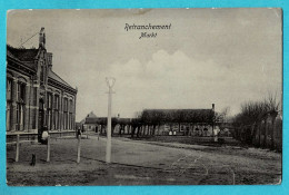* Retranchement - Sluis (Zeeland - Nederland) * (Uitg A. Van Overbeeke) Markt, Grand'Place, Animée, Zeldzaam, TOP - Sluis