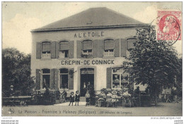 HALANZY ..-- Maison - FRONTIERE . Pas Courante !!1908 Vers RIVE - DE - GIER , LOIRE ( Mr FILLON ) .  Voir Verso . - Aubange