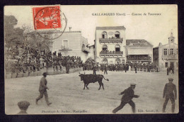 CPA 30 - GALLARGUES - COURSE DE TAUREAUX - Gallargues-le-Montueux