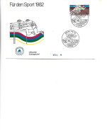 Germany - Official First Day Cover 1982 - For Sport 15.041982 -  Athletics, Steeplechase - 1981-1990