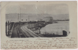 Dover 1902; The Admiralty Pier (with Railway) - Circulated. - Dover