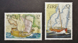 Ireland - Irelande - Eire - 1992 - Y&T N° 788 / 789 ( 2 Val.) Navigation - Charts - Sailing - MNH - Postfris - Neufs