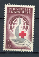 POLYNESIE - CROIX ROUGE - N° Yt 24 Obli. - Used Stamps