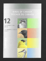 Canada 1999 MNH Birds (4th Series) SB 231 Booklet - Full Booklets