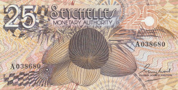 SEYCHELLES,25 RUPEES,1979,P.24 XF - Seychelles