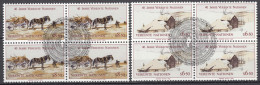 N° 51 Et N° 52 En Bloc De 4 - O - ( E 1969 ) - Used Stamps