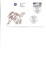 Germany - Official First Day Cover 1987 - For Sport 12.021987 -  Judo - World Championship - 1981-1990