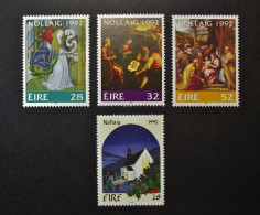 Ireland - Irelande - Eire - 1992 - Y&T N° 814 /817 ( 4 Val.) Christmas - Noel - Kerstmis - MNH - Postfris - Neufs