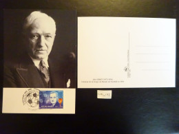 FRANCE 2023 1,80 EUROS JULES RIMET 1873 - 1956 OBLITÉRATION PREMIER JOUR 20 10 2023 CARTE POSTALE F.D.C.VESOUL (70) - 2020-…