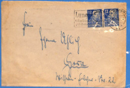 Allemagne Zone Soviétique - 1949 -  Lettre De Erfurt - G24290 - Sonstige & Ohne Zuordnung