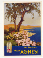 CPM - In Riviera Pasta Agnesi - Reproduction D'une Affiche Publicitaire Des Années 30 - Publicité