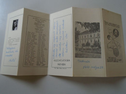 D199220  Romania Satu Mare Szatmárnémeti  Graduation Invitation 1977 - Diplômes & Bulletins Scolaires