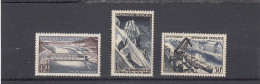 France - Année 1956 - Neuf** - N°1078/80** - Réalisations Techniques - Unused Stamps