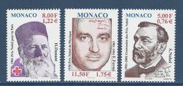 Monaco - YT N° 2314 à 2316 ** - Neuf Sans Charnière - 2001 - Nuevos