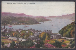 Action !! SALE !! 50 % OFF !! ⁕ United Kingdom ⁕ Oban And Sound Of Kerrera ⁕ Postcard - Argyllshire