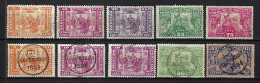 PORTUGAL Ca. 1894:  Lot D'obl. - Gebruikt