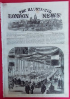 THE ILLUSTRATED LONDON NEWS 1184 JANUARY 17,1863 MEXICO MEXIQUE. DAVOUD PACHA, LEBANON LIBAN. MEXICAN COSTUMES - Otros & Sin Clasificación