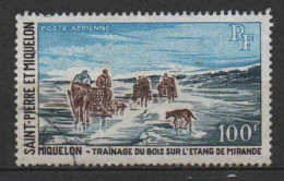 St Pierre Et Miquelon - 1969 - Trainage Du Bois - PA 45   - Oblit - Used - Usati
