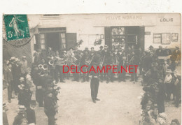 73 // SAINT MICHEL DE MAURIENNE   Carte Photo  / Chasseurs Alpins Devant Boutique Morano - Saint Michel De Maurienne