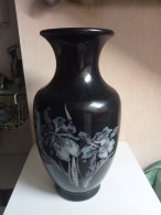 Vase Ancien Hauteur 36 Cm Diamètre 18 Cm - Vases