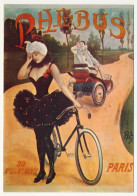 CPM - CYCLISME - PHEBUS Paris - Reproduction D'affiche Ancienne - Advertising