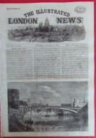 THE ILLUSTRATED LONDON NEWS 1186 JANUARY 31,1863 YORK. FREDERICKSBURG CIVIL WAR AMERICA. ZAGAZIG EGYPT SUEZ TIMSAH - Autres & Non Classés