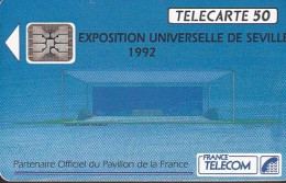 F279A - 06/1992 - SÉVILLE " Expo Universelle " - 50 SC5 (sans Puce Au Do) - 1992