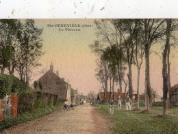 SAINTE-GENEVIEVE LE PLACEAU ( CARTE TOILEE ET COLORISEE ) - Sainte-Geneviève