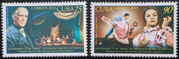 Cuba, 2015, Mi 5934-5935, 75th Anniversary Of The First Cuban Music Ballet "Dione", 2v, MNH - Danse