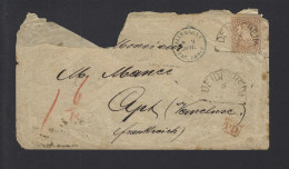 LETTRE 1874 DIEDESHEIM - Brieven En Documenten