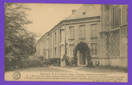 Deux Cartes Postales De Forges-lez-Chimay. Abbaye L'Hôtellerie Du Monastère Et Le Tumulus Où Repose Le Prince De Chimay. - Chimay