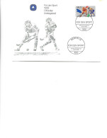 Germany - Official First Day Cover 1989 - For Sport 09.021989 - Field Hockey  -  Champions Tophy - 1981-1990