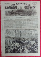 THE ILLUSTRATED LONDON NEWS 1196 MARCH 28,1863 PRINCE AND PRINCESS OF WALES - Otros & Sin Clasificación