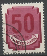 Hongrie - Hungary - Ungarn Taxe 1946-50 Y&T N°T178 - Michel N°P178 (o) - 50fi Chiffre - Filigrane * - Port Dû (Taxe)