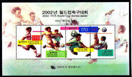 Soccer World Cup 2002 - KOREA - S/S MNH - 2002 – Zuid-Korea / Japan