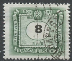 Hongrie - Hungary - Ungarn Taxe 1953 Y&T N°T199 - Michel N°P199 (o) - 8fi Cinquantenaire Du Timbre Taxe - Postage Due