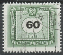 Hongrie - Hungary - Ungarn Taxe 1953 Y&T N°T210 - Michel N°P210 (o) - 60fi Cinquantenaire Du Timbre Taxe - Portomarken