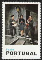 Vignette, Portugal 1950 - Vinheta Turística. Fado Portugal -|- MNG No Gum - Local Post Stamps