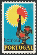 Vignette, Portugal 1950 - Vinheta Turística. Bounjour Au Portugal -|- MNG No Gum - Local Post Stamps