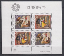 Portugal.  Blok Europa Cept 1979 Postfris - 1979