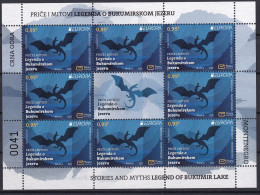 MONTENEGRO 2022,EUROPA CEPT,The Legend Of Bukumir Lake,SHEET,MNH - 2022