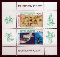 Cyprus(Turkije) Blok  Europa Cept 1983 Postfris - 1983